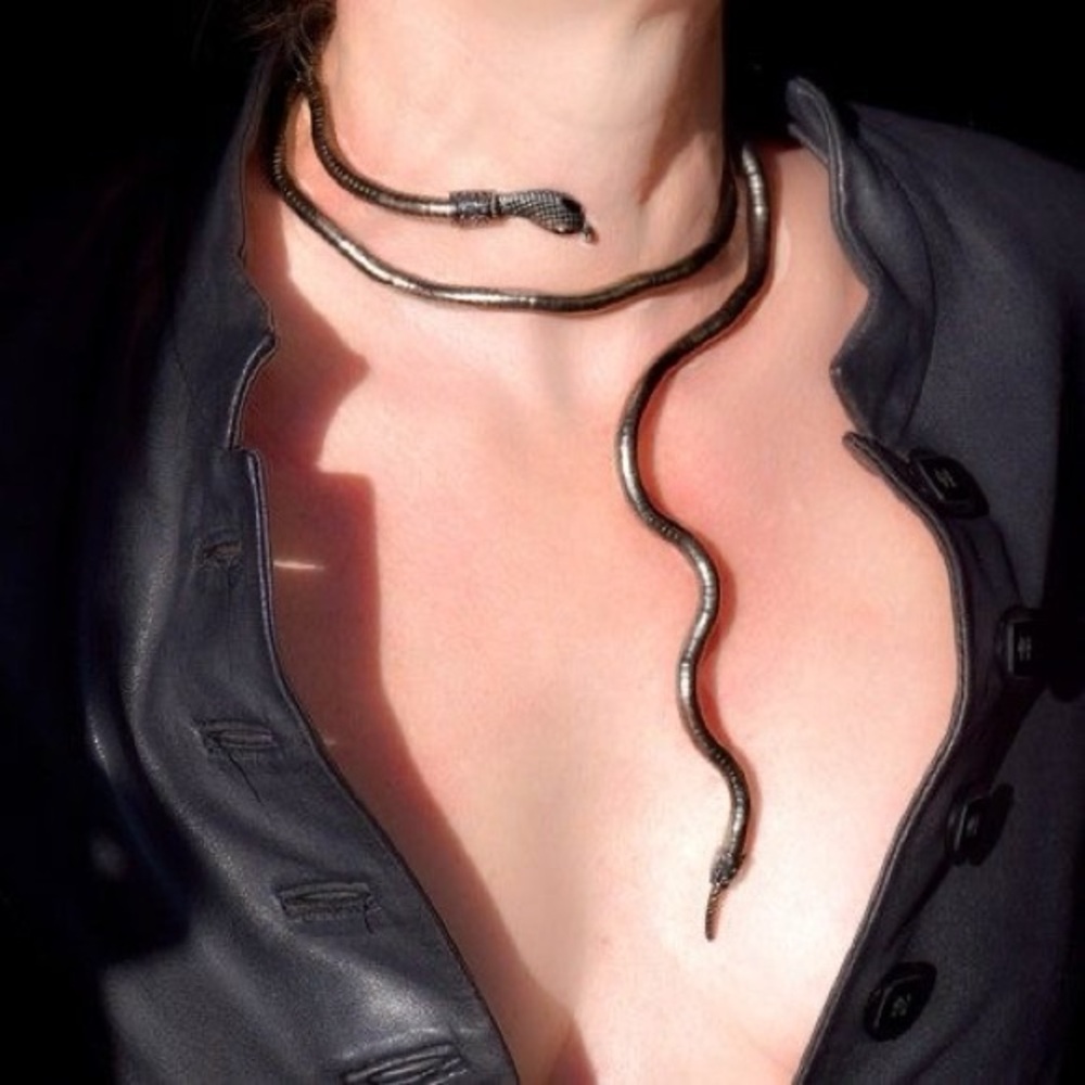 Taylor Swift Style Reputation Snake Necklace Wrap… - image 1